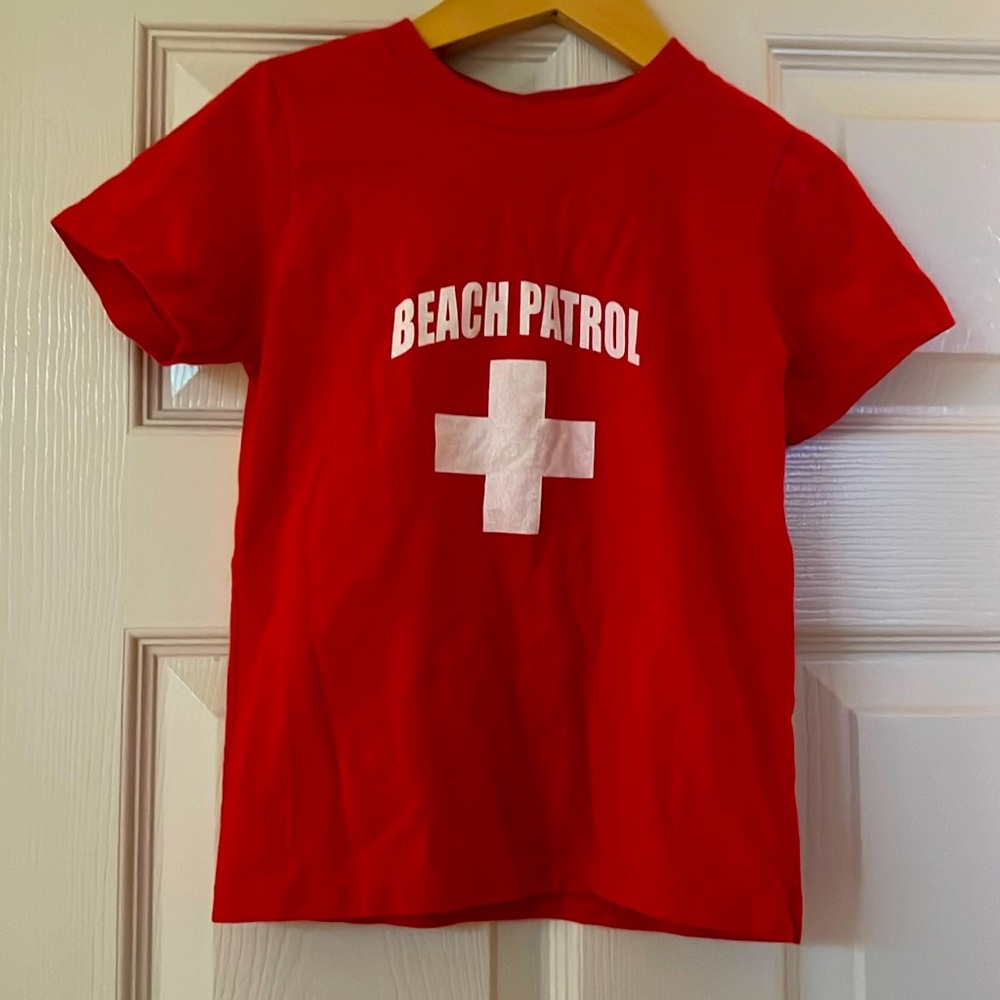 Beach Patrol Lifeguard shirt 4T